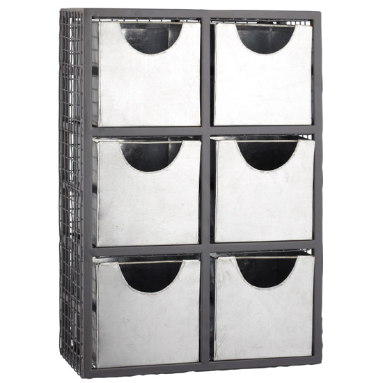 6-drawer storage unit by John Lewis 6-drawer storage unit by John Lewis | Industrial trend | Autumn winter 2012 | PHOTO GALLERY | Housetohome.co.uk