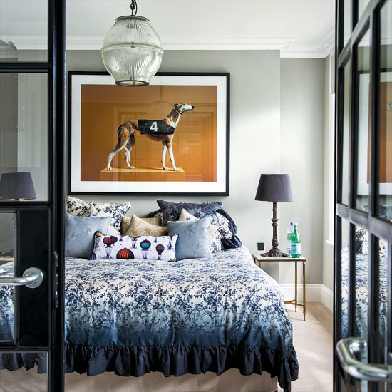 Master bedroom | Be inspired by a luxurious and quirky west London home | Modern home | House Tour | PHOTO GALLERY | Livingetc | Housetohome