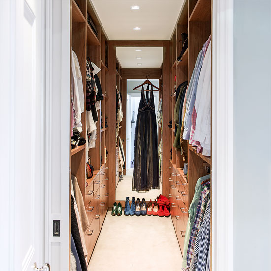 Walk-in wardrobe | Be inspired by a luxurious and quirky west London home | Modern home | House Tour | PHOTO GALLERY | Livingetc | Housetohome