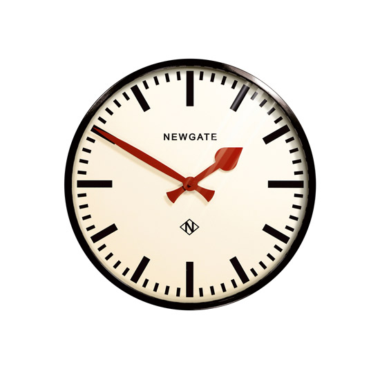 Putney station wall clock by Dwell | Industrial trend | Autumn winter 2012 | PHOTO GALLERY | Housetohome.co.uk