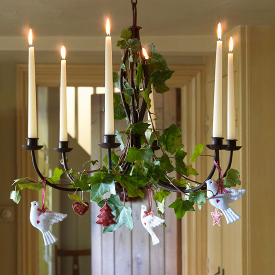 Decorate a candelabra Decorate a candelabra | Hallway | PHOTO GALLERY | Country Homes and Interiors | Housetohome.co.uk