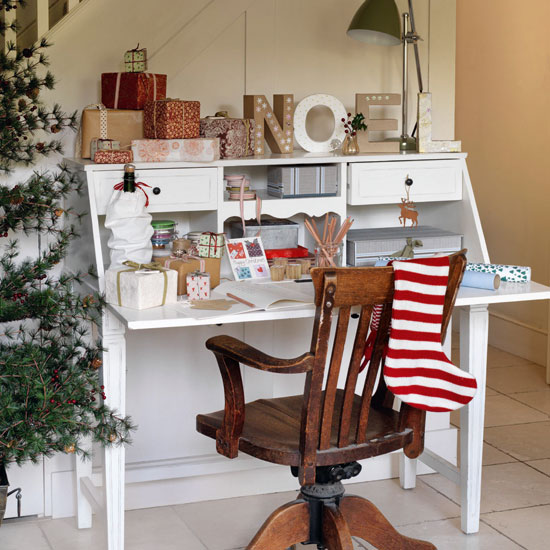 Dress the desk Dress the desk | Hallway | PHOTO GALLERY | Country Homes and Interiors | Housetohome.co.uk