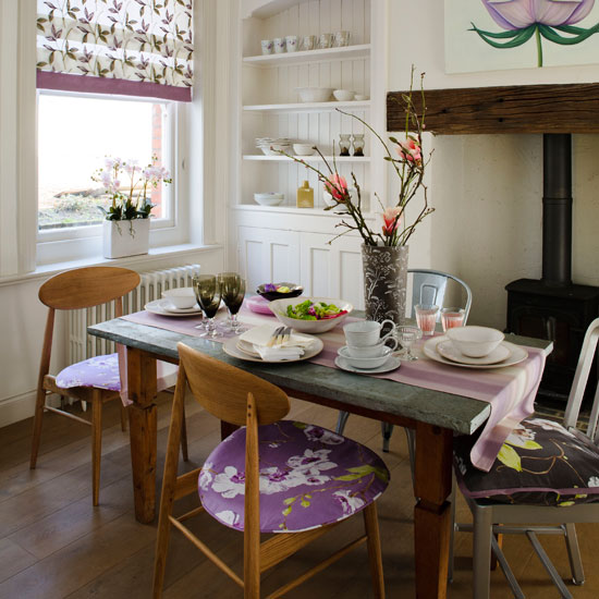 An eclectic dining room look An eclectic dining room look | Dining room | PHOTO GALLERY | Country Homes and Interiors | Housetohome.co.uk