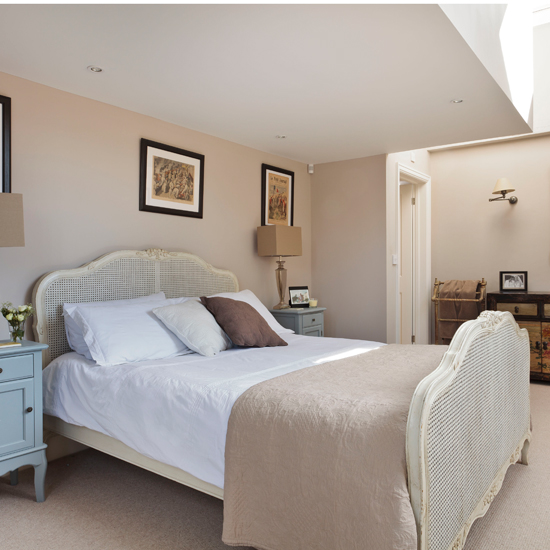 Coffee and cream bedroom