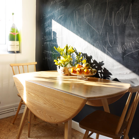 Blackboard wall Blackboard wall | Kitchen | PHOTO GALLERY | Style at Home | Housetohome.jpg