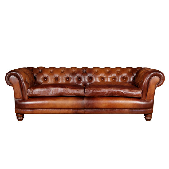 Chatsworth leather sofa from John Lewis l decorating trend l PHOTO GALLERY l Housetohome