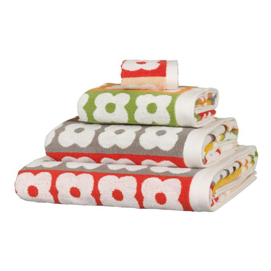 Orla Kiely flower stripe towels multi from John Lewis Orla Kiely flower stripe towels multi from John Lewis | Bath linen - 10 of the best | Bathroom | PHOTO GALLERY | Housetohome.co.uk