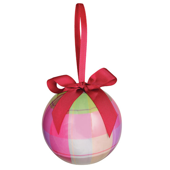 Tartan bauble from Next | bauble | PHOTO GALLERY | Style at Home | housetohome