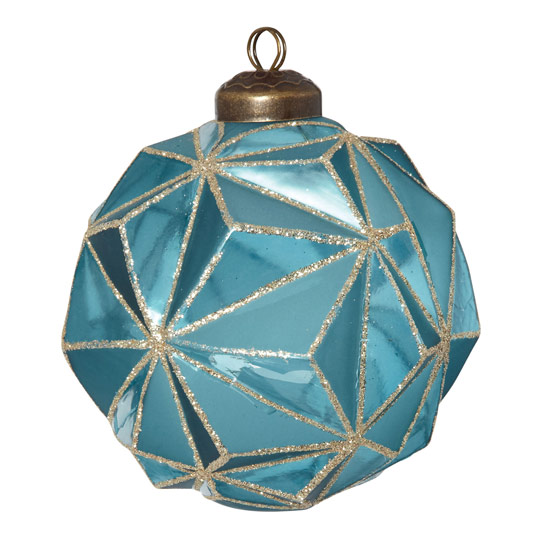 Teal bauble from Marks and Spencer | bauble | PHOTO GALLERY | Style at Home | housetohome