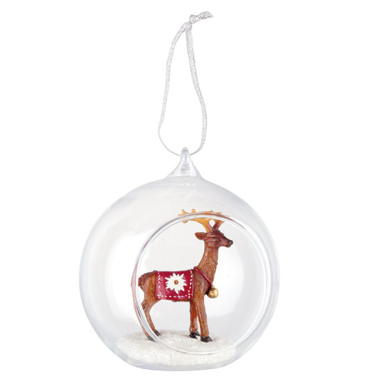 Reindeer bauble from Dobbies | bauble | PHOTO GALLERY | Style at Home | housetohome