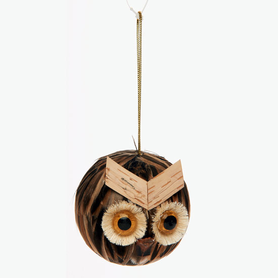 Owl bauble from Wilkinson | bauble | PHOTO GALLERY | Style at Home | housetohome