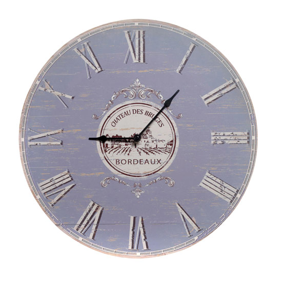 Faded wall clock from Matalan | PHOTO GALLERY | Style at Home | Housetohome