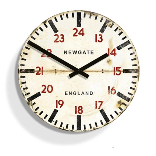 Tube Station clock from Newgate | PHOTO GALLERY | Style at Home | Housetohome