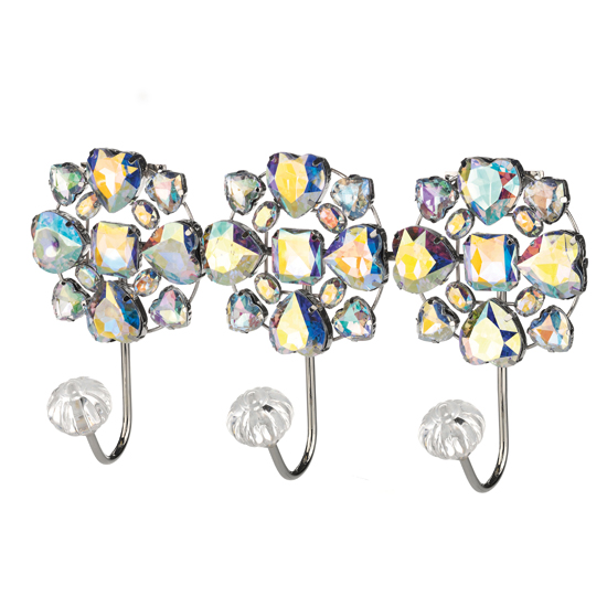 Metallic Lustre bead triple wall hook from Star, by Julien Macdonald at Debenhams | Coat hooks - 10 of the best | PHOTO GALLERY | Housetohome.co.uk