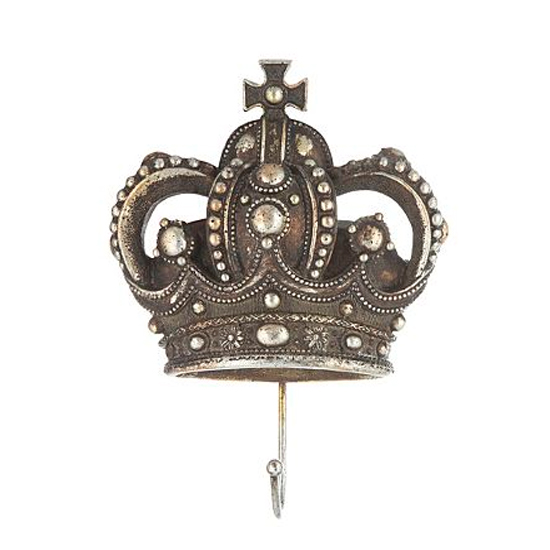 Crown-coat-hook-from-Debenhams | Coat hooks - 10 of the best | PHOTO GALLERY | Housetohome.co.uk