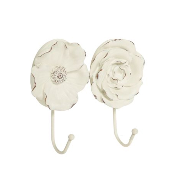 Rose coat hooks from Matalan | Coat hooks - 10 of the best | PHOTO GALLERY | Housetohome.co.uk
