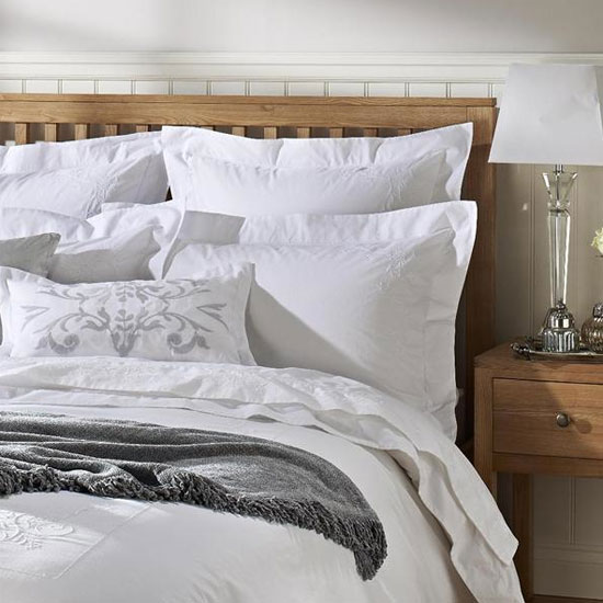 Embroidered elegance Lilia Linen from Feather & Black | Bedrom | PHOTO GALLERY | Homes & Gardens | Housetohome