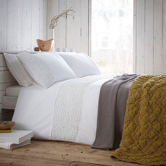Ruffled pleasure White Tranquillity by John Rocha at Debenhams | Bedroom | PHOTO GALLERY | Homes & Gardens | Housetohome