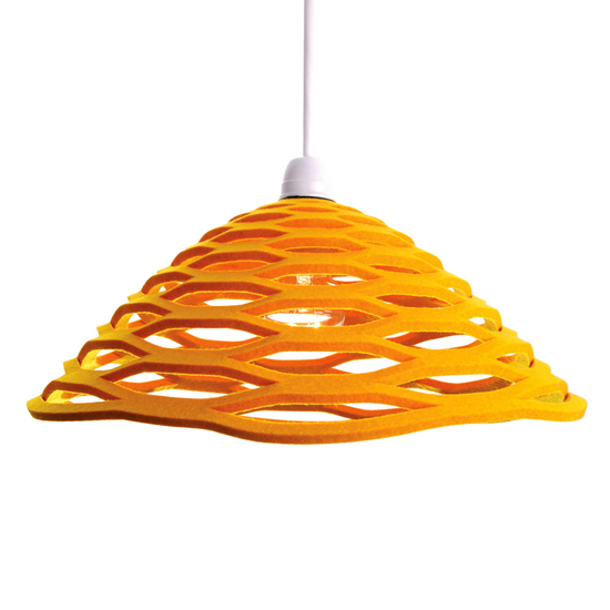 Eco Felt Honey Lampshade from The Modern Baby | Childrens lighting - 10 of the best | Childrens room | PHOTO GALLERY | Housetohome.co.uk