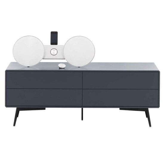Media unit, charcoal grey lacquered from BoConcept | Living room furniture | PHOTO GALLERY | Homes & Gardens | Housetohome