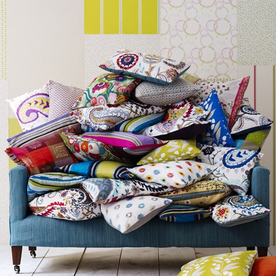 Spirit and colour epitomise the second fabric and wallpaper collection by Homes & Gardens with Baker Lifestyle