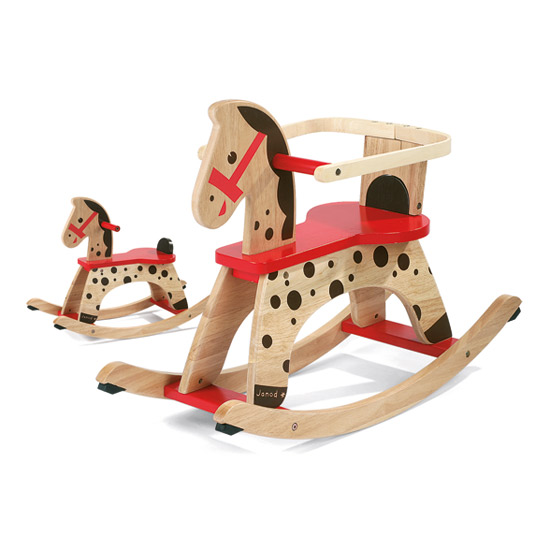 Janod Caramel rocking horse from John Lewis | Christmas gifts | 10 best for 2012 | PHOTO GALLERY | Housetohome.co.uk