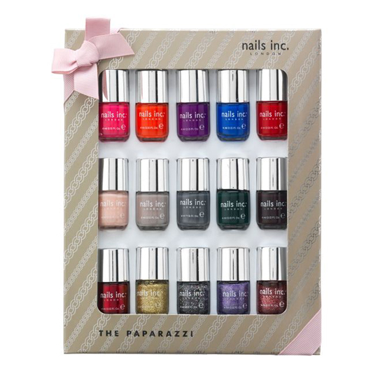 The Paparazzi nail varnish gift set from Nails inc.