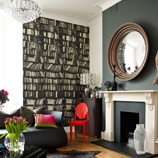 Modern living room wallpaper - 10 of the best designs | Wallpaper ideas | PHOTO GALLERY | Livingetc | Housetohome.co.uk