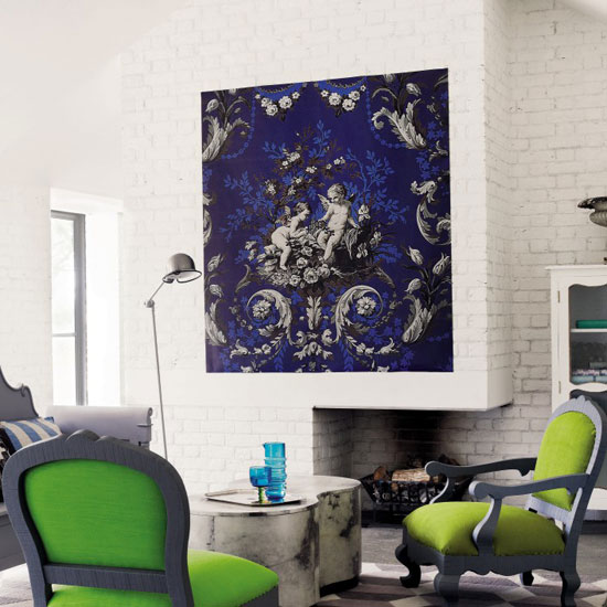 Wallpaper mural | Wallpaper ideas | PHOTO GALLERY | Livingetc | Housetohome.co.uk