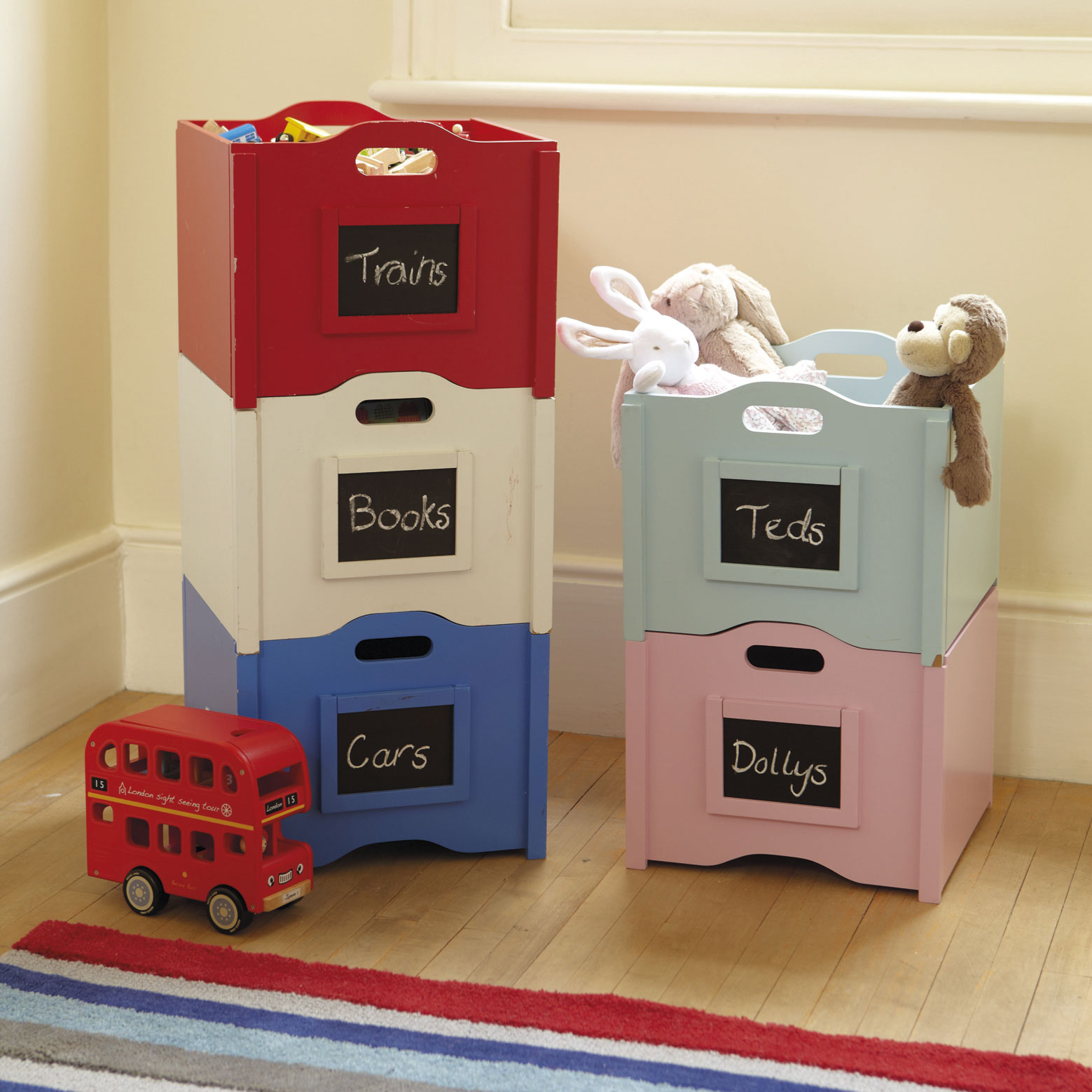 Toy crates | children's rooms | PHOTO GALLERY | Style at Home | Housetohome