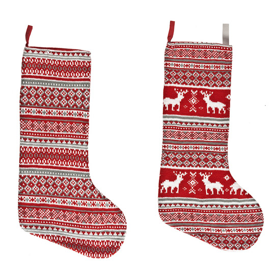 Scandi Stockings from Cotswold Trading | Christmas decorating ideas | PHOTO GALLERY | 25 Beautiful Homes | Housetohome