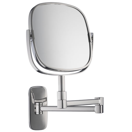 Burford Extendable Magnifying mirror by Robert Welch from John Lewis Burford Extendable Magnifying mirror by Robert Welch from John Lewis | Bathroom mirrors - 10 of the best | Bathroom accessories | PHOTO GALLERY | Livingetc | housetohome