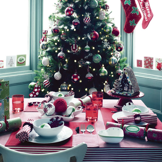 Add fun with candy stripes Add fun with candy stripes | Christmas decorating ideas | PHOTO GALLERY | Style at Home | Housetohome