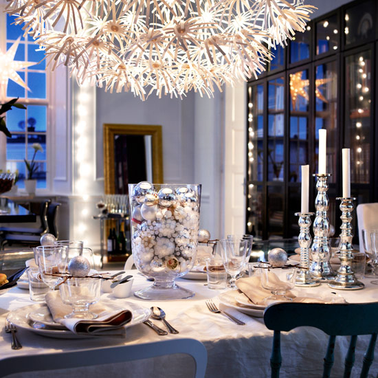 Christmas table settings - 10 ideas