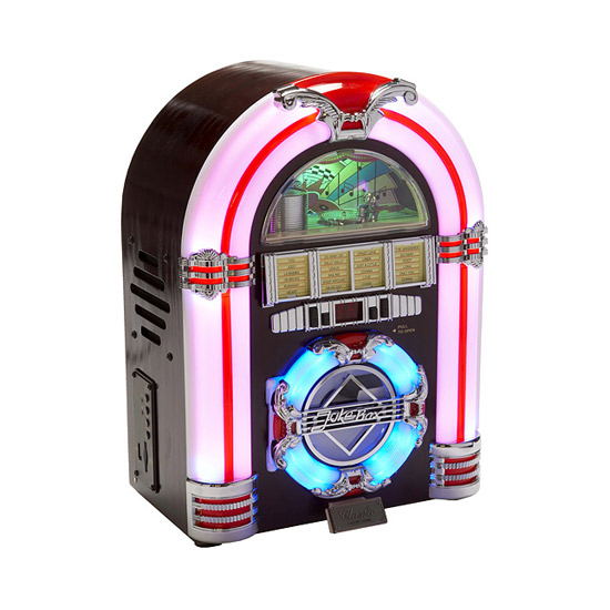 Pack of 6 the beatles yellow submarine glass jukebox christmas ornaments 5" Tabletop retro jukebox by The Original Gift Company | Unique Christmas gifts - 10 best for 2012