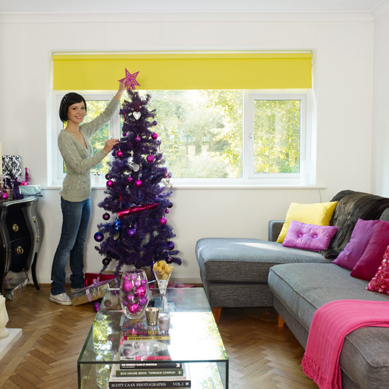 See how Caroline decorates her home for Christmas