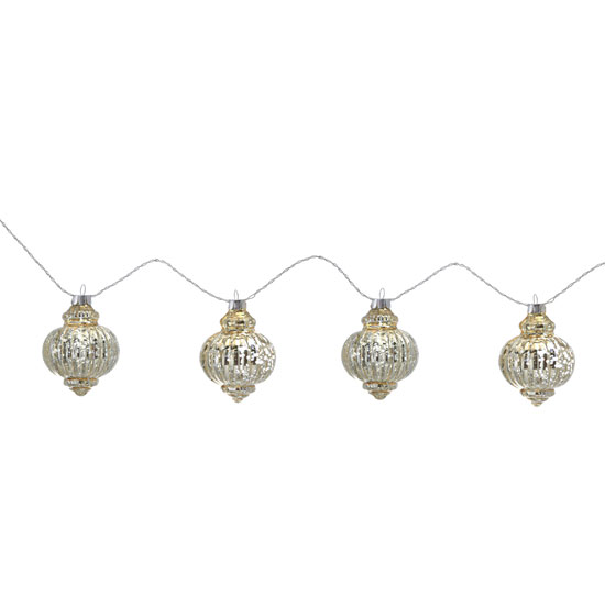 Christmas line bauble lights from Next