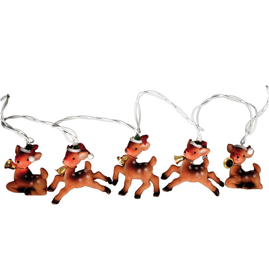 vintage reindeer string christmas lights from party pieces vintage reindeer string christmas lights from party pieces