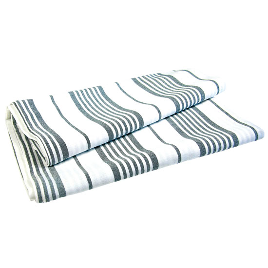 Country stripe tablecloth from Delve | Decorating trend | PHOTO GALLERY | Country Homes and Interiors | Housetohome.co.uk