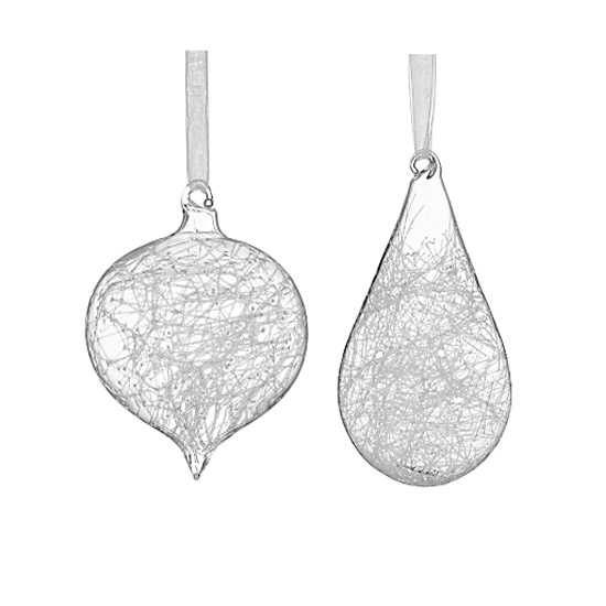 Assorted shredded glass baubles by John Lewis Assorted shredded glass baubles by John Lewis | Christmas baubles | PHOTO GALLERY | Housetohome.co.uk