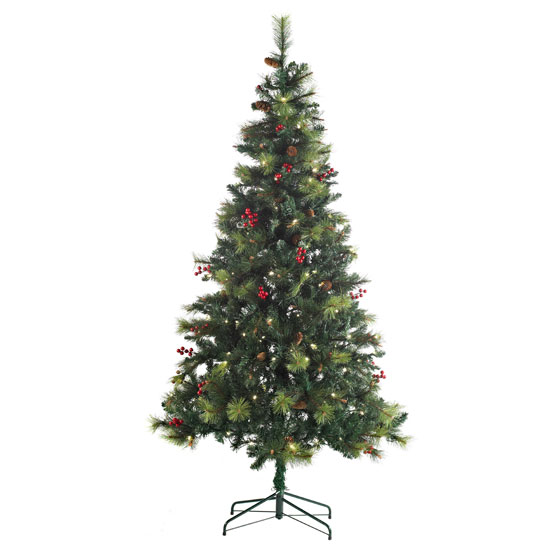 LED Columbia Christmas Tree from B&Q LED Columbia Christmas Tree from B&Q | Faux Christmas tree | Fake Christmas trees | PHOTO GALLERY | Livingetc | housetohome