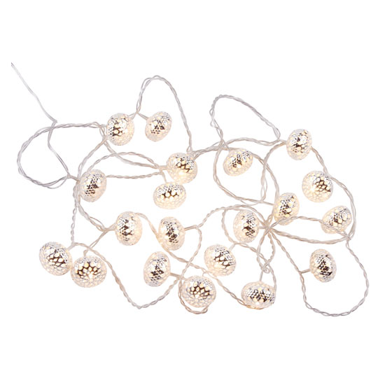 Soft Glow Metal Lights from B&Q | Fairy lights | Lighting | PHOTO GALLERY | Livingetc | housetohome