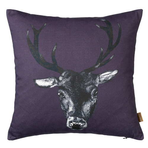 Stag cushion from Des Res Design | PHOTO GALLERY | Ideal Home | Housetohome
