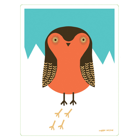 Robin in the Snow card by Donna Wilson from Design Museum Robin in the Snow card by Donna Wilson from Design Museum | Christmas cards | Christmas ideas | PHOTO GALLERY | Housetohome