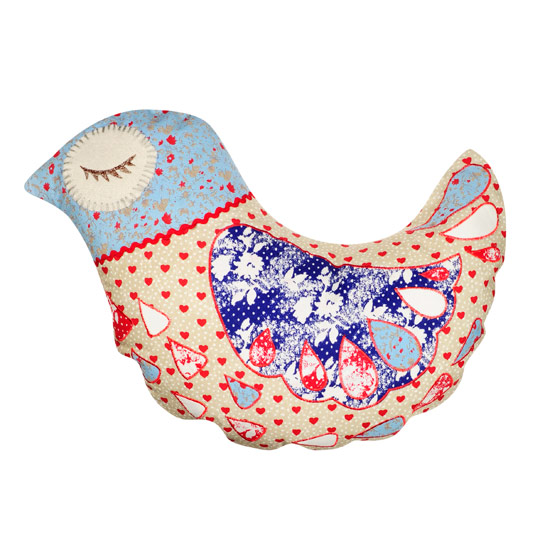 Betty Birdie cushion from BHS | Craft Autumn Winter trend | PHOTO GALLERY | Style at Home | Housetohome