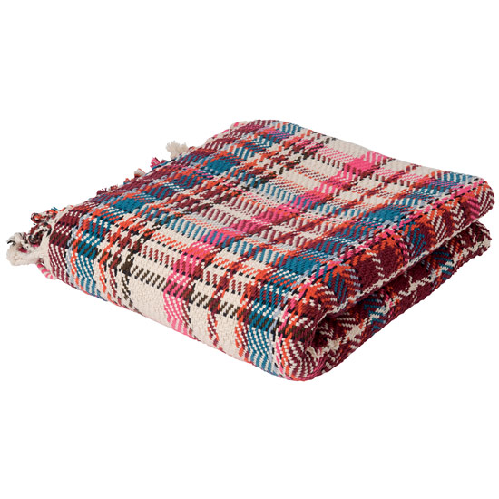 Check throw from Marks & Spencer | Craft Autumn Winter trend | PHOTO GALLERY | Style at Home | Housetohome
