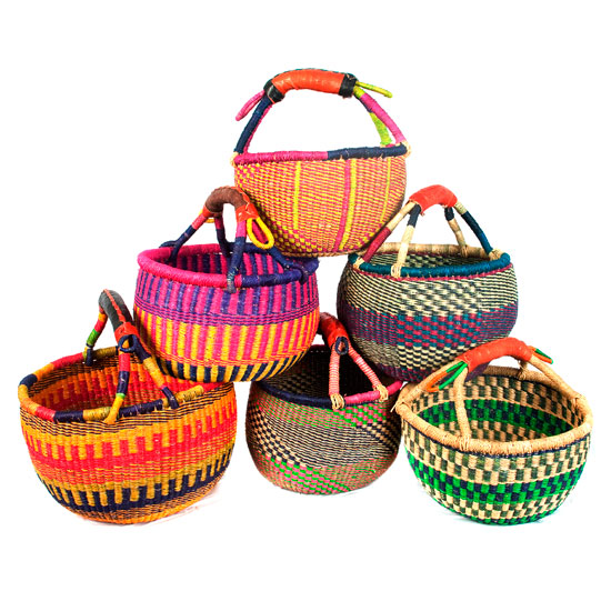 Medium Bolgatanga African market basket from The Travelling Souk | Children's storage | Children's room | PHOTO GALLERY | Livingetc | Housetohome.co.uk