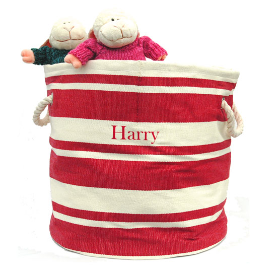 Personalised New England storage tub from The Alphabet Giftshop | Children's storage | Children's room | PHOTO GALLERY | Livingetc | Housetohome.co.uk