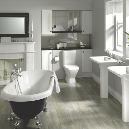 Dahl bathroom suite from B&Q Dahl bathroom suite from B&Q | Bathroom | PHOTO GALLERY | Ideal Home | Housetohome