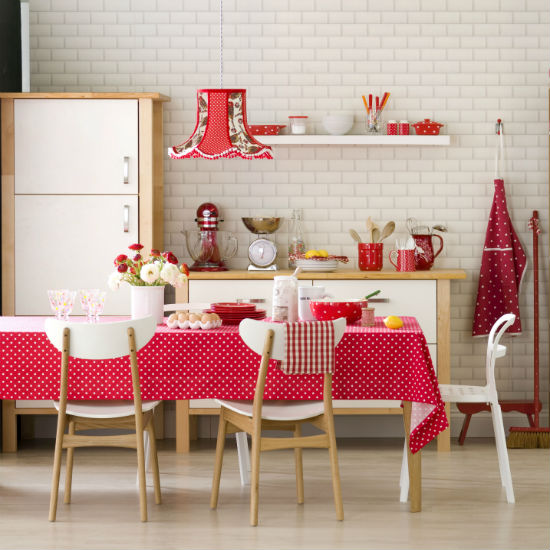 Polka dot kitchen-diner | Kitchen | PHOTO GALLERY | Ideal Home | Housetohome